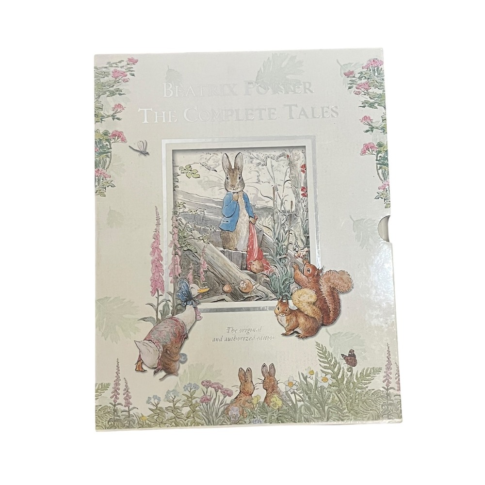Beatrix Potter The Complete Tales Hardcover Book Slipcase Original Edition Warne